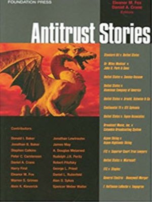 cover image of Antitrust Stories
